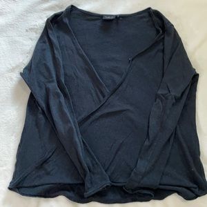 Urban outfitters wrap top, worn twice